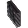 3D Printer Aluminum Heatsink Cooling Radiator, Compatible with NEMA 17 42 Stepper Motor Black