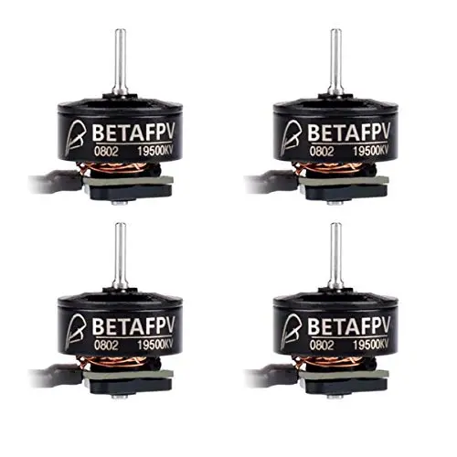 BETAFPV 4pcs 0802SE 19500KV Brushless Motors FPV RC Motors for 1S Brushless Micro Whoop Drone