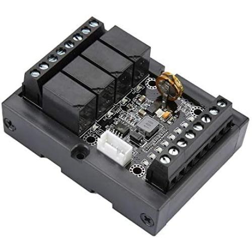 Davitu Motor Controller - FX1N-10MR DC 10-28V Power Programmable Logic Controller Automation PLC Industrial Control Board Relay Delay Module With Shell