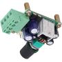Omabeta Adjustable Power Supply Module, Voltage Regulating 2 to 4 Wire Interface Fan Speed Control Board DCDC with LED Indicator for DC Brushed Motor