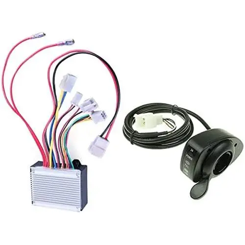 Throttle & Control Module for Razor Drifter - 24V Electrical Kit for Razor Drifter V3+, Also Compatible with Crazy Cart V1-4, Dune Buggy V12+, 7 Connectors, 6-Wire Throttle