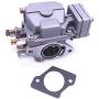 SouthMarine Boat Engine 3G2-03100-1 3G2-03100-2 3G2-03100-3 3G2031001M Carburetor Assy and 3G2-02414-1 3G2024141M Gasket for Tohatsu & for Nissan 9.9HP 15HP 18HP NS M9.9D2 M15D2 M18E2 Outboard Motor