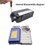 Jieoto 36V 48V E-Bike Battery Pack 12AH 13AH 15AH 18AH Lithium Battery Electric MTB Lithium-ion Battery Electric Scooters Cell Pack Suitable for 200W-1000W Motor with Charger