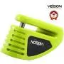 Acekit Veison Brake Disc Lock 6MM Lock Pin with Remind Cable for Motorcycle and Bicycle (Green II)
