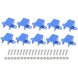 Xuulan Xianglaa-Motor 10Pcs Mounting Bracket N20 Micro Gear Motor, Base Fixed Seat Frame Holder 12mm,
