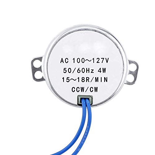 1 Piece 4 Sizes AC 100V-127V 4W 50/60Hz Synchronous Motor (15-18RPM)