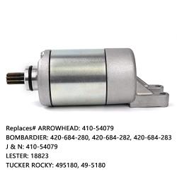 Aumtoni 420684283 Starter Motor for Can-Am Outlander, Max 400 450 450L Defender Traxter HD5 420684283 ATV