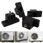 4 Pack Anti-Vibration Air Conditioner Mounting Bracket Shock-Proof Pads Rubber Vibration Isolator Mounts for Outdoor Air Conditioner Accessories 4 Pack Anti-Vibration Air Conditioner Mounting Bracket Shock-Proof Pads Rubber Vibration Isolator Mounts for Outdoor Air Conditioner Accessories