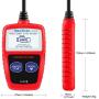 Outzone MS309 OBD2 General Automobile Diagnostic Scanner Code Reader, Check Engine Failure Code, Clear Code, View Frozen Frame Data, I/M Ready Smoke scanning Tool for Cars, Trucks and Vans