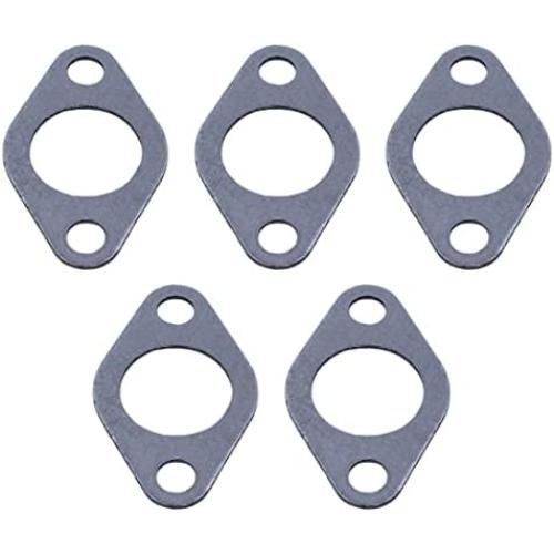 ESiiFuu Muffler Exhaust Gaskets Compatible with Gx390 Gx340 Gx270 Gx240 188f 190f 4 Stroke 5.5kw 6.5kw Gasoline Engine Motor, Lawn Mower Parts, Carburetor Accessories, Air Filter Replacement Parts