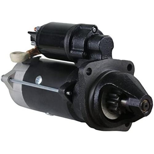 Rareelectrical NEW 12V 10T CW STARTER MOTOR COMPATIBLE WITH AGCO TRACTOR RT120 RT135 B5.9 6.7 CUMMINS 2253148