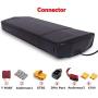 Grideto Electric Bike Lithium-ion Battery 36V/48V/52V, Electric Bicycle Rear Rack Battery with Luggage Carrier and Rear Lights, for 750W 500W 250W Motor,36V19.2AH