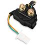 TRX300 Starter Motor 31200-HC4-033 w/Solenoid Relay Compatible with Honda FourTrax 250 300 TRX300 TRX300FW 250ES Big Red, Replaces SMU0028 31200-HA0-774 SM13213 128000-4400