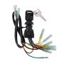 KALANBAY Ignition Key Switch for Yamaha Outboard Motors Remote Control Box 703-82510-43-00 703-82510-42-00 703-82510-11-00 Key Starter Switch 3-Position Off-Run-Start
