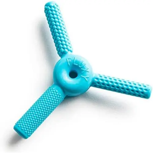 FLUXY Oral Motor Tool Therapy Sensory Motor Aid with 3 Unique Textures Blue