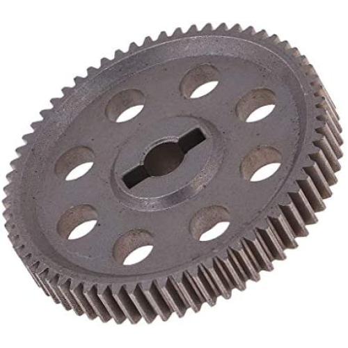 Vehicles-OCS Steel Diff Main Gear 64T & Motor Pinion 21T for Occus 94111 1/10 RC Truck Car