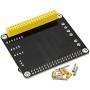 KEYESTUDIO L298P Motor Driver HAT Shield GPIO for Raspberry Pi Model B/B+/A+/2/3/4 Zero and Zero W, High-Power Motor Speed Control Board Dual H Bridge with IR Receiver