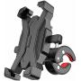 Bicycle Phone Holder, Motorcycle Handlebar Premium Phone Holder, Mountain Bike, Stroller Phone Holder, one-Key Lock, Suitable for 4.7-7 inch Phones, Such as 11/11 Pro max, S9, alacy S21 note20, etc