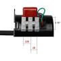 60RPM Reducer Motor Dual Bearing Synchronous Gear AC Motor CW/CCW Control 115V 60Hz 10W 60KTYZ
