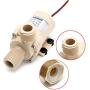 Keaiduoa 12V Solar Submersible Hot Water Pump Circulation 212° F High Pressure Brushless Motor