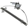 Front Left Driver Side Power Window Regulator with Motor for Nissan Pathfinder Frontier Xterra Suzuki Equator (2-Pins Plug)