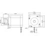 STEPPERONLINE 3PCS 3Nm Nema 23 Stepper Motor 4.2A 4-wires 10mm Shaft DIY CNC Mill Lathe Router