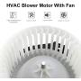 HVAC Heater Blower Motor Fan 89018747 700109 Air Conditioning AC Blower Motor Fits 2002-2009 Chevrolet Trailblazer/GMC Envoy, 2004-2007 Buick Rainier, 2002-2004 Oldsmobile Bravada, 2005-2007 Saab 9-7x