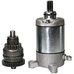 Starter Motor And Drive Combo Kit Replacement 18645, 3090188, 3084981, 410-54020 For Sportsmen Sportsman Ranger Magnum Trail Blazer Trail Boss 1995-2014 335 400 450 500 ATVS