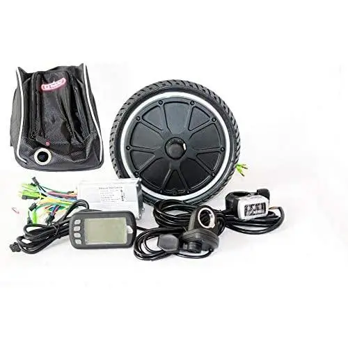 24V 250W/36V 250W 48V 250W Electric Bike Motor Wheel kit ul trathin hub Motor kit Fore-Scooter brushless Controller with EBS Brake and LCD Display