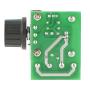 Motor Speed Controllers, AC 50-220V 2000W 25A AC Motor Speed Controller Voltage Regulator LED Dimmers can Adjust The Output Voltage Via The Precision Multi-Ring Potentiometer