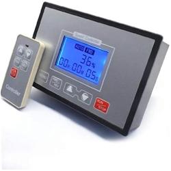 LCD Smart Digital Display 0~100% Adjustable 60a Pwm Dc Motor Speed Controller Timing Reversible Remote Control 12v 24v 36v 48v