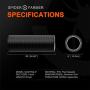 4 Inch Inline Duct Fan and 4 Inch 25 Feet Black Ducting
