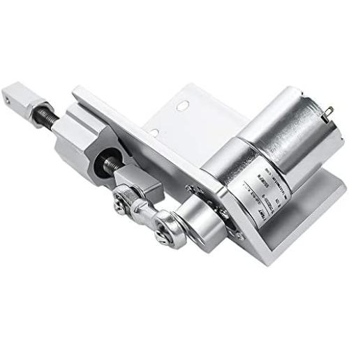 BEMONOC DIY Reciprocating Cycle Linear Actuator with DC Gear Motor 12V Stroke 12/16/20mm Adjustable 300rpm Speed Optional for DIY Design