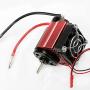 Hosim RC Motor Heatsink 40mm with Fan fits Brush RC CAR 540 550 Upgrades RC Cooling Fan for Brushless 3650 3660 3674 Electric Motors of 1/10 RC Crawler Car Truck Buggy (Sliver)