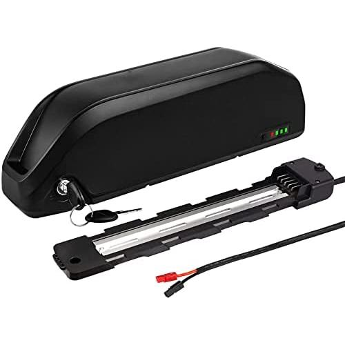 Jieoto Electric Bike Battery 48V 15Ah Lithium Li-Ion E-Bike Battery with Charger, BMS Protection Board for 200W 350W 500W 750W Bike Motor
