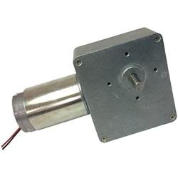 BEMONOC 24V Low Speed 10rpm High Torque 260kg.cm Worm Gear-box Motor for Electric Industry Machine Application and DIY Engine