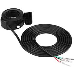 Aramox Thumb Throttle Assembly, 22mm 7/8inch Universal Thumb Throttle Speed Control Assembly for E-Bike Electric Bike Scooters
