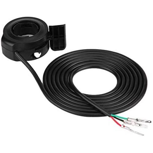Speed Control Throttle, Keenso 22mm 78inch Universal Variable Speed Thumb Throttle Control Assembly for EBike Electric Bike Scooters Electric Bicycle