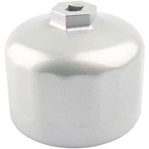 Oil Filter Wrench Tool, 86MM 16 Flute for Cartridge Cap Compatible with BMW, Volvo - E60, E90, F10, F30, N52, N54, N55-320i, 325i, 328i, 335i, 528i, 535i, X1, X3, X5, XC90, XC70, S60, S80, More