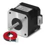 Usongshine Nema 17 Stepper Motor 42BYGH 1.8 Degree 38MM 1.5A 42 Motor (17HS4401S) 42N.cm (60oz.in) 4-Lead with 1m Cable for DIY CNC 3D Printer