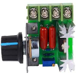 2000W AC Motor Speed Controller, Module Dimmer Speed Regulator, 50-220V 25a Adjustable Voltage Regulator for Adjusting Dimming Thermostats Pressure Regulator Effect