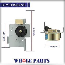 Whole Parts Range Oven Door Lock Motor and Switch Assembly Part # 316464300 - Replacement & Compatible With Some Frigidaire Gas Range/Oven - Non-OEM Appliance Parts & Accessories - 2 Yr Warranty