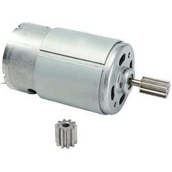 SHENGLE 2 Pcs 550 35000RPM Electric Motor High Speed RS550 12V Motor Gearbox Accessories for Power Wheels Children Ride On Car Replacement Parts