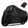 WinPower Outdoor Waterproof Motorcycle Cover Snow Bike Cover Compatible with Harley Davidson Honda Suzuki Kawasaki Yamaha and All Motors, 116 x 43 x 55 inch,4XL