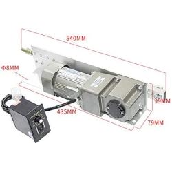 BEMONOC High Torque 110V/220V AC Reciprocating Motor, DIY Design Linear Actuator, Stroke 160mm/6.3inches 108Rpm & 120 Watts AC Speed Controller Kits Professional Learning Operations