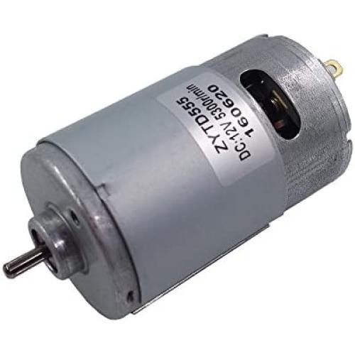 MotoRong ZYTD555 High Speed Auto Machinery Motor 12V 5300rmp DC Brushed Motor