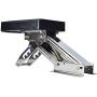 Amarine Made Outboard Motor Bracket Up to 25HP,Auxilary Trolling Mount,Fit Most Style of 2-Stroke Outboard Motor