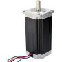 STEPPERONLINE 3PCS 3Nm Nema 23 Stepper Motor 4.2A 4-wires 10mm Shaft DIY CNC Mill Lathe Router
