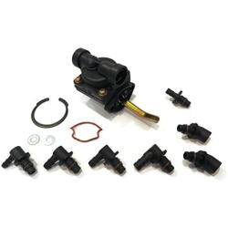 The ROP Shop | Fuel Pump with Fittings for Kohler Kirk & Blum 18 HP (13.4 kW) M18-24591 Motor