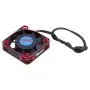 Surpass Hobby Rocket 40mm Aluminum Cooling Fan 16000RPM JST Plug for 1/10 1/8 4068 4092 4074 Brushless Motor RC Car Red